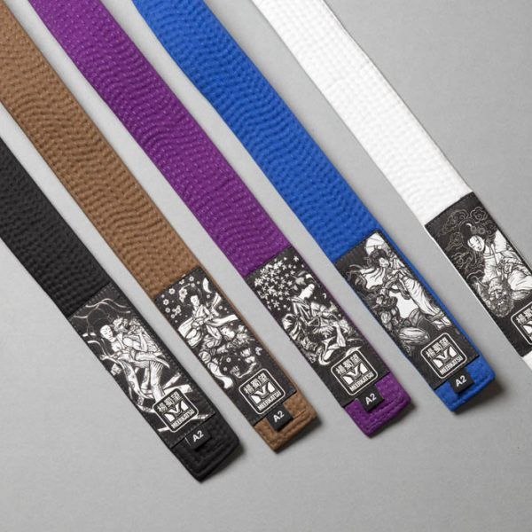 Meerkatsu Heavenly Obi, Brazilian Jiu-Jitsu Belt - Purple – MEERKATSU